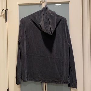 Athleta Women’s Funnel Neck Velour Sweatshirt Size Small